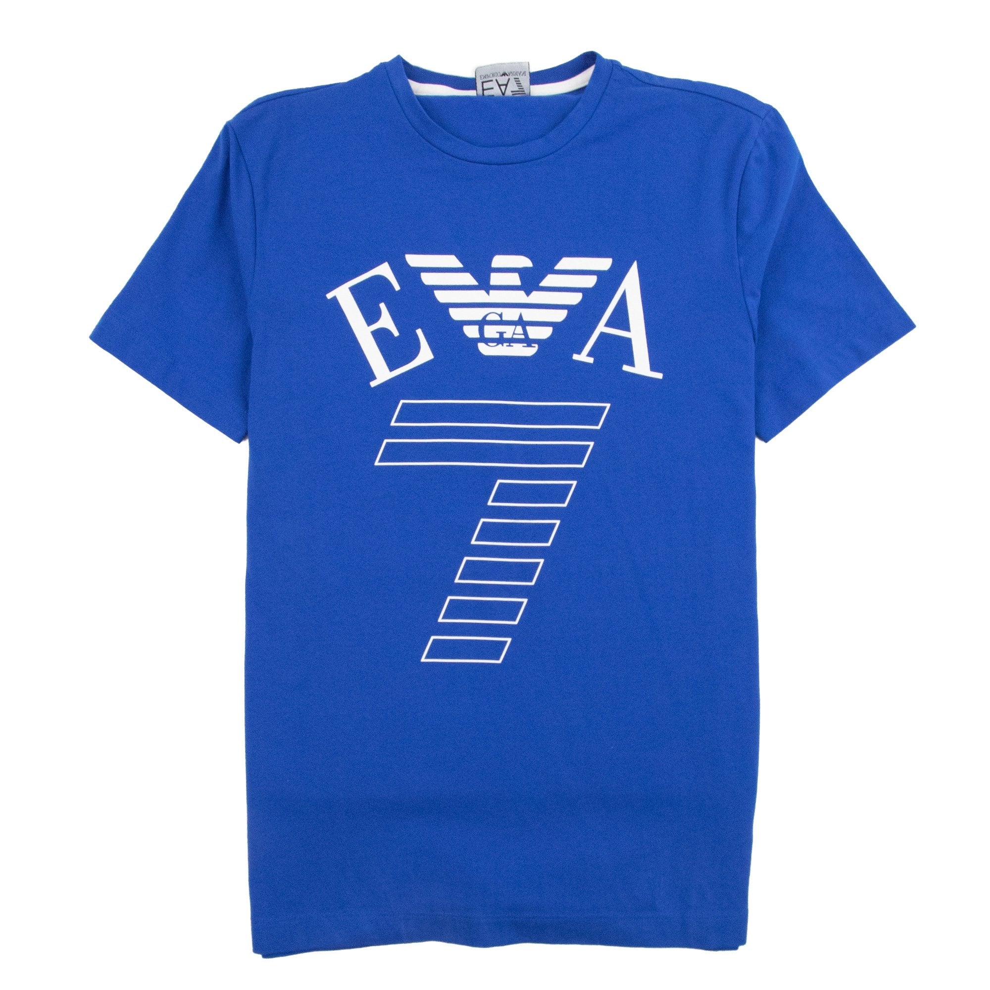 EA7 EA Eagle 7 Logo T-shirt Blue