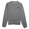 EA7 Small Logo Crewneck Sweatshirt Dark Grey