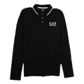 EA7 Train Core Id Long Sleeve Polo Shirt Black