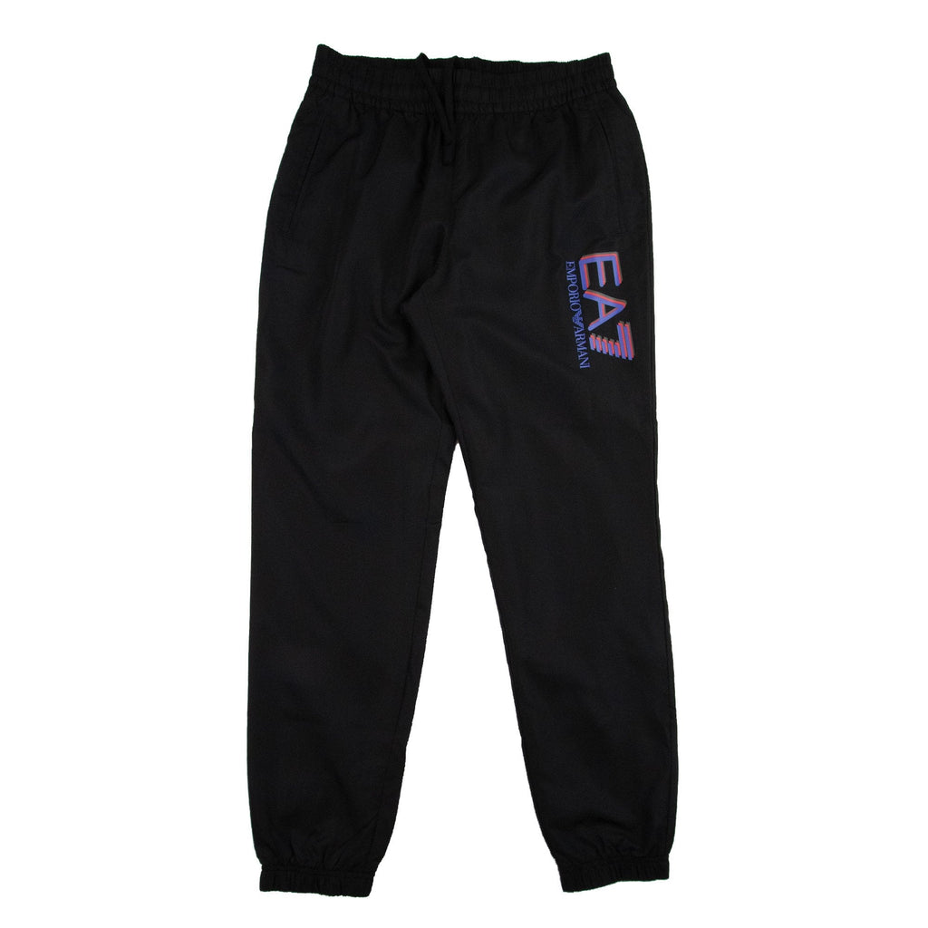 EA7 Triple Logo Woven Tracksuit Black