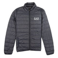 EA7 Funnel Neck Down Jacket Anthracite Grey