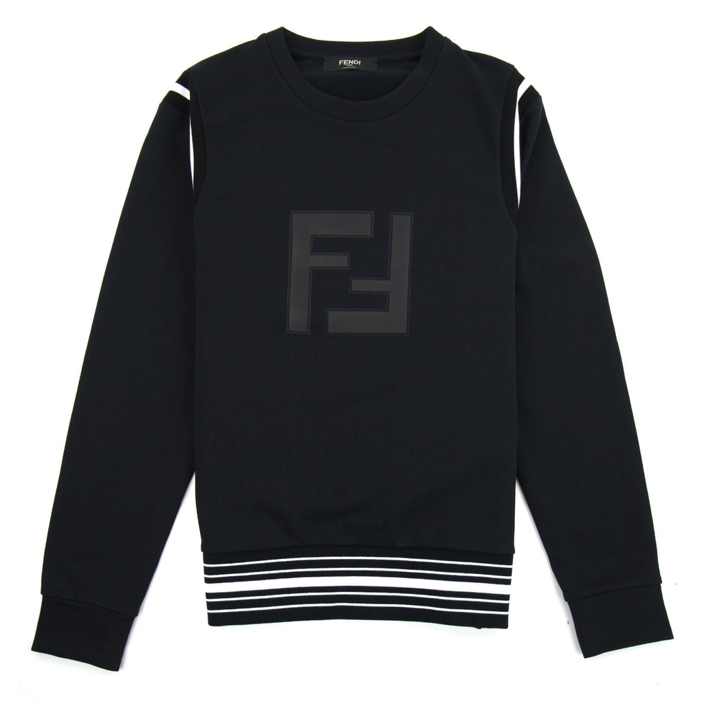 Fendi FF Logo Sweatshirt Black