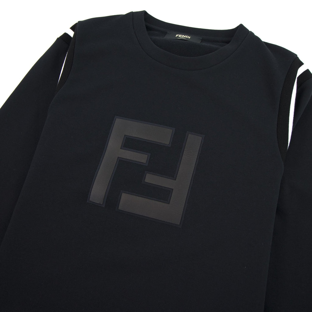 Fendi FF Logo Sweatshirt Black