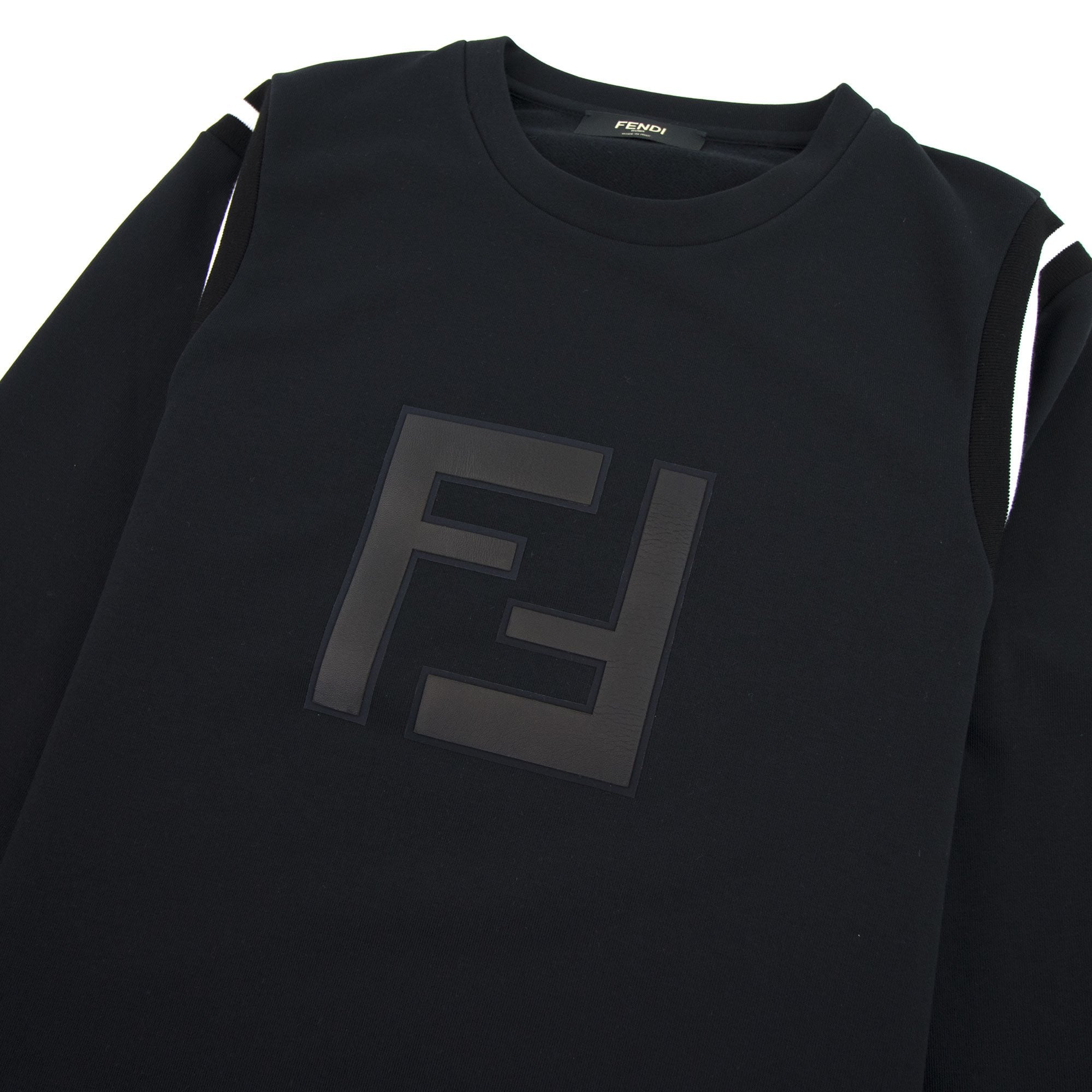 Fendi FF Logo Sweatshirt Black