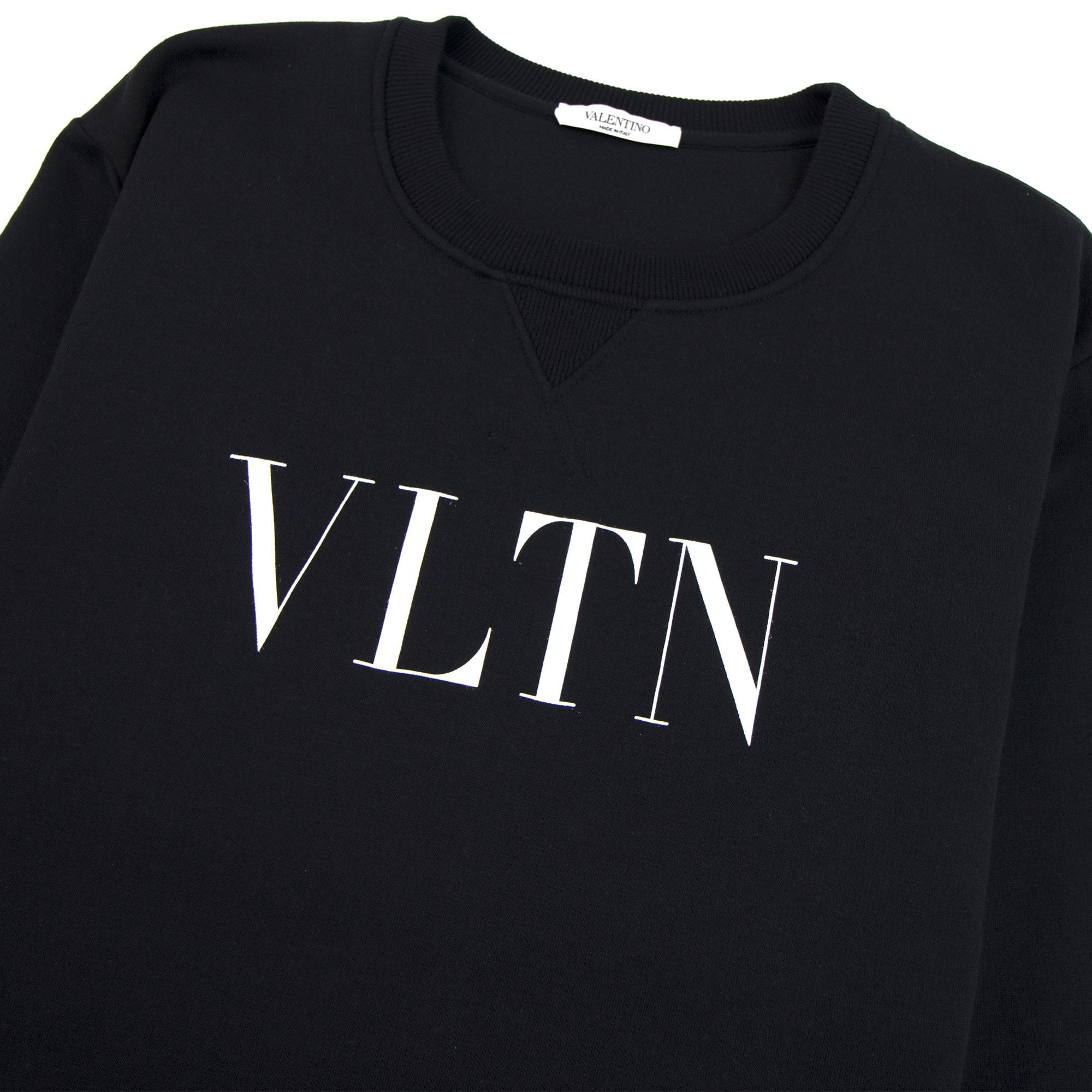 Valentino Vltn Crewneck Sweatshirt Black | ONU – Onu