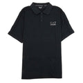 Ea7 Train Evolution Stretch Short Sleve Polo Shirt Black