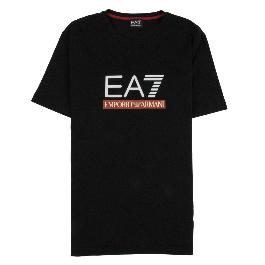 EA7 Train Graph Crew Neck T-Shirt Black