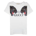Gucci Junior Panthers T-Shirt White 9061
