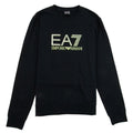 EA7 Train Visibility Crewneck Sweatshirt Black/lime