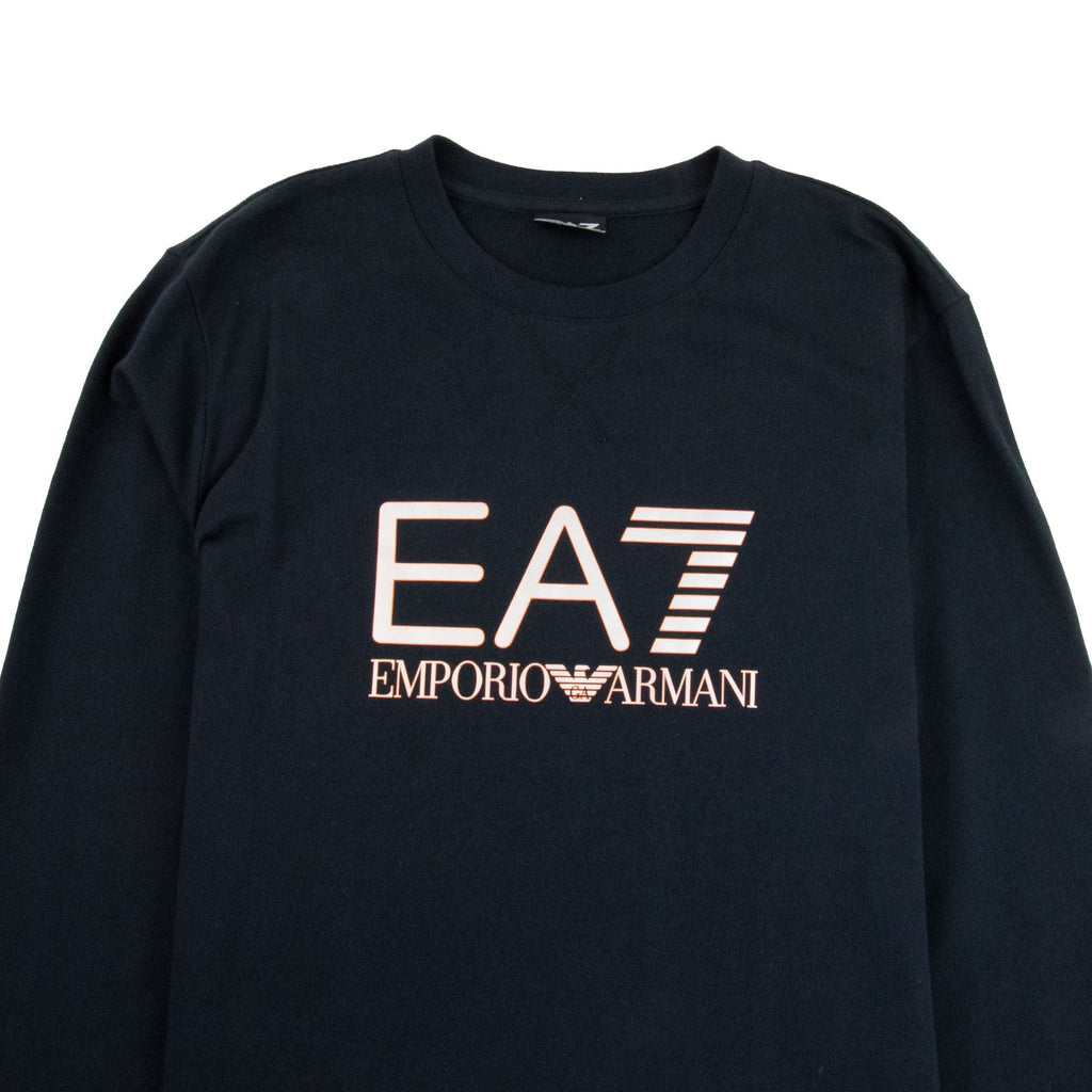 EA7 Train Visibility Crewneck Sweatshirt Dark Blue