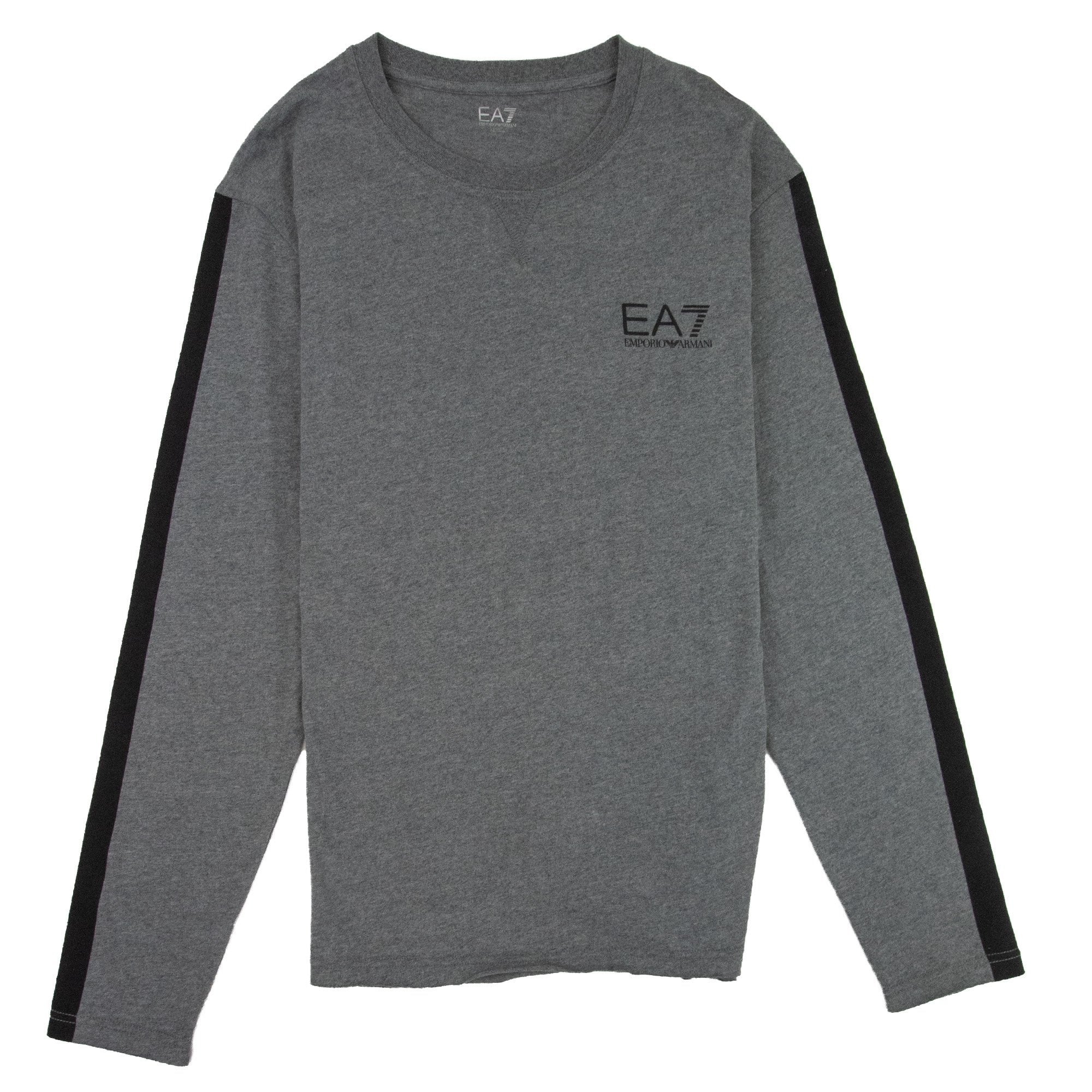 Ea7 Train Street Fight Long Sleeve T-shirt Dark Grey