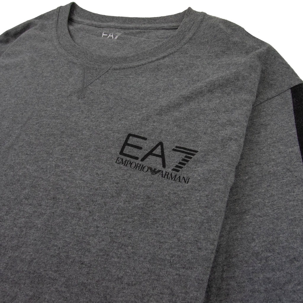 Ea7 Train Street Fight Long Sleeve T-shirt Dark Grey