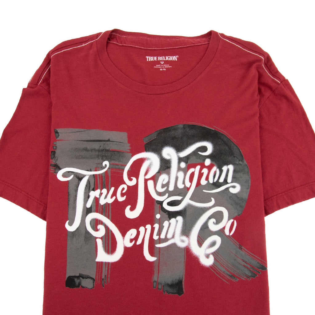 True Religion Denim Tshirt Red
