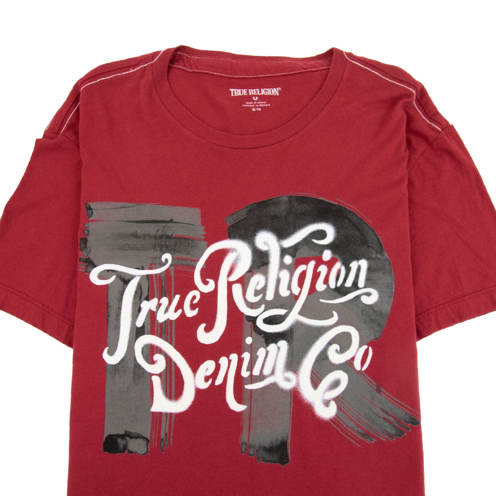 True Religion Denim Tshirt Red