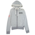 True Religion True Camo Rubber Print Zip Up Hoody Gray Marl Melan