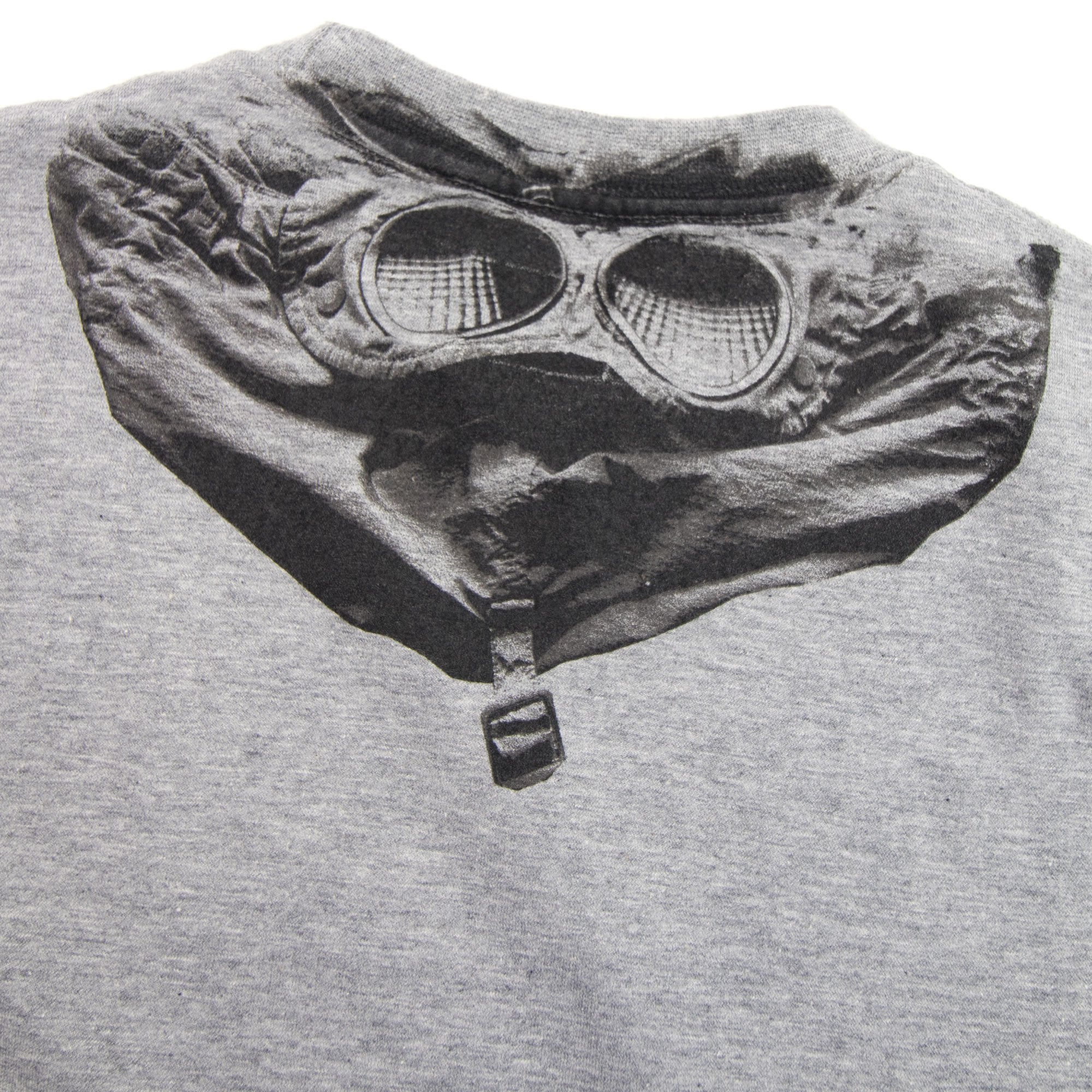 CP Company Undersixteen Chest Logo Back Goggle T-shirt Grey M93