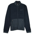EA7 Big Pocket Funnel Neck Sweatshirt Blue Notte