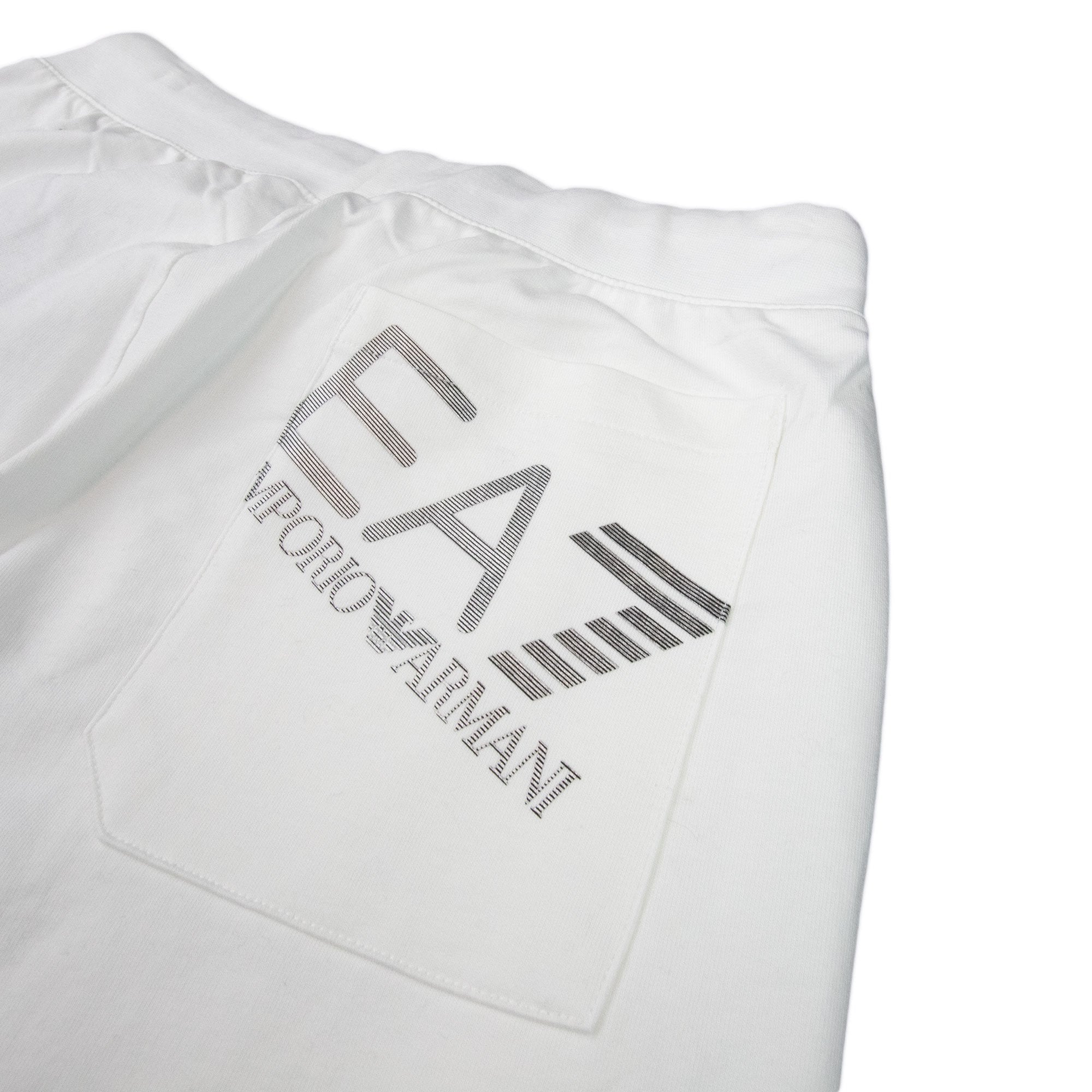EA7 Train Visibility Bermuda Shorts White