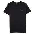Emporio Armani Chest Logo Side Straight T-Shirt Black 00020