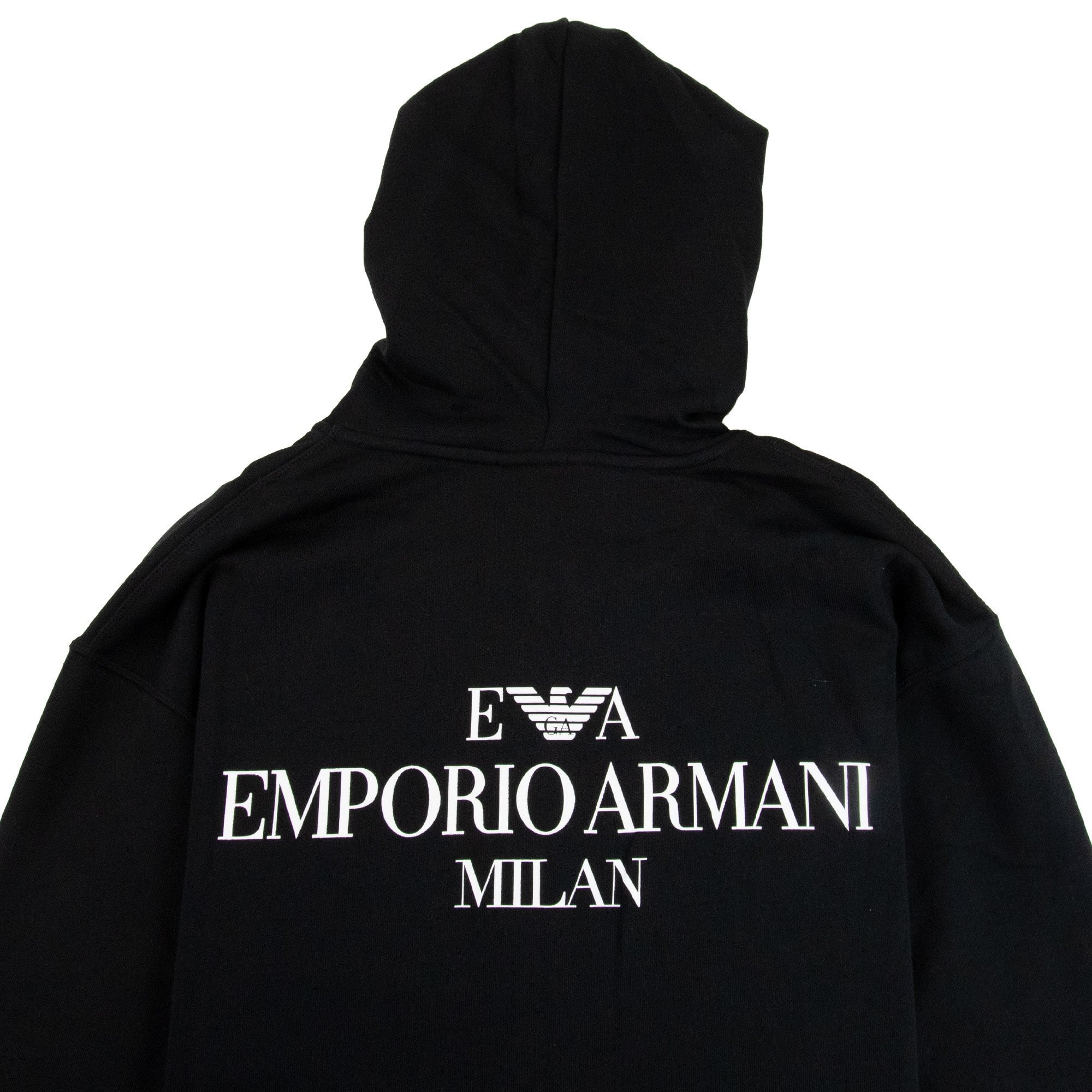 Emporio Armani Front Pocket Zip Up Hoody Nero 0999