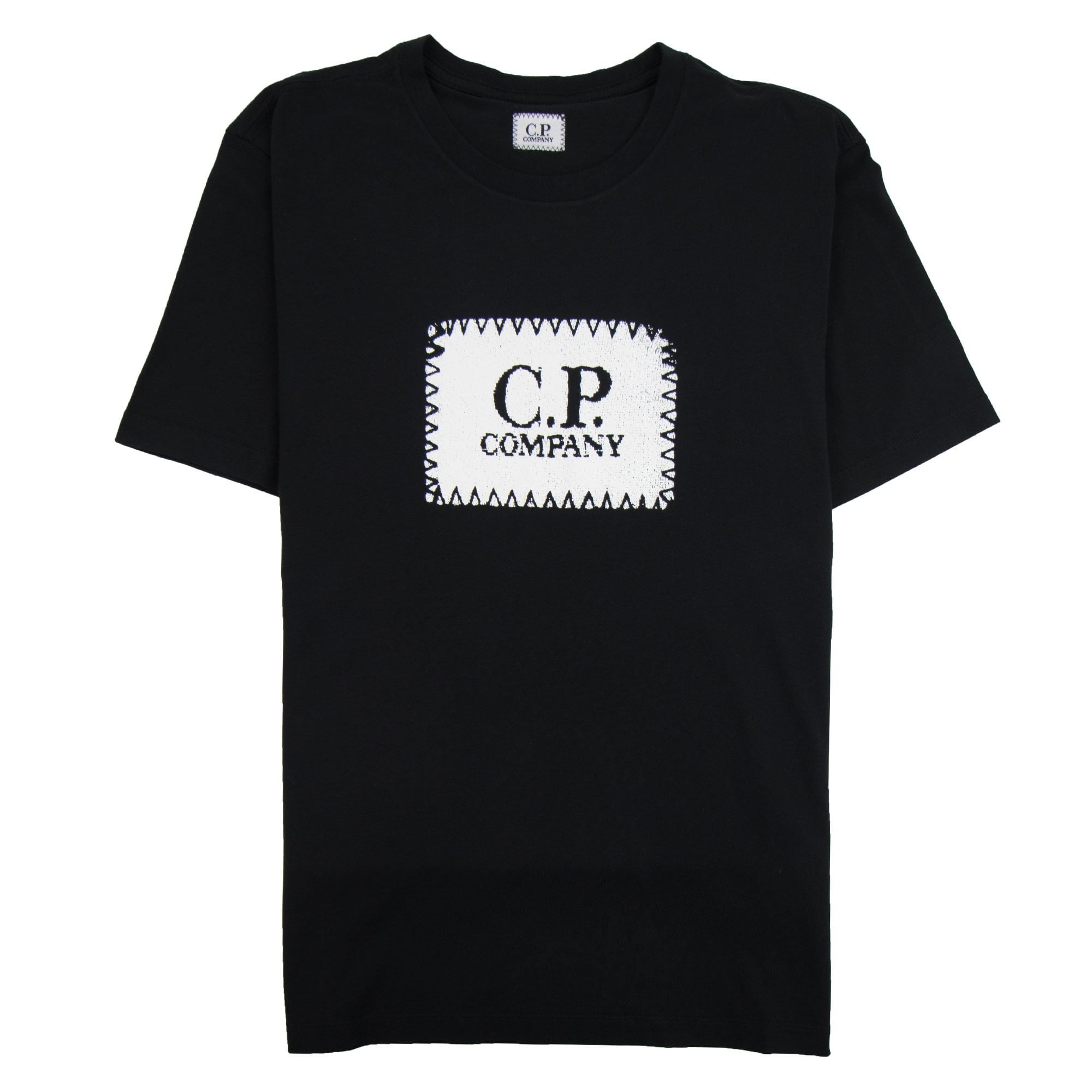 CP Company Patch Logo T-shirt Black 999