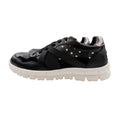 Dolce & Gabbana Low Top Pokka Dot Running Sneaker Black