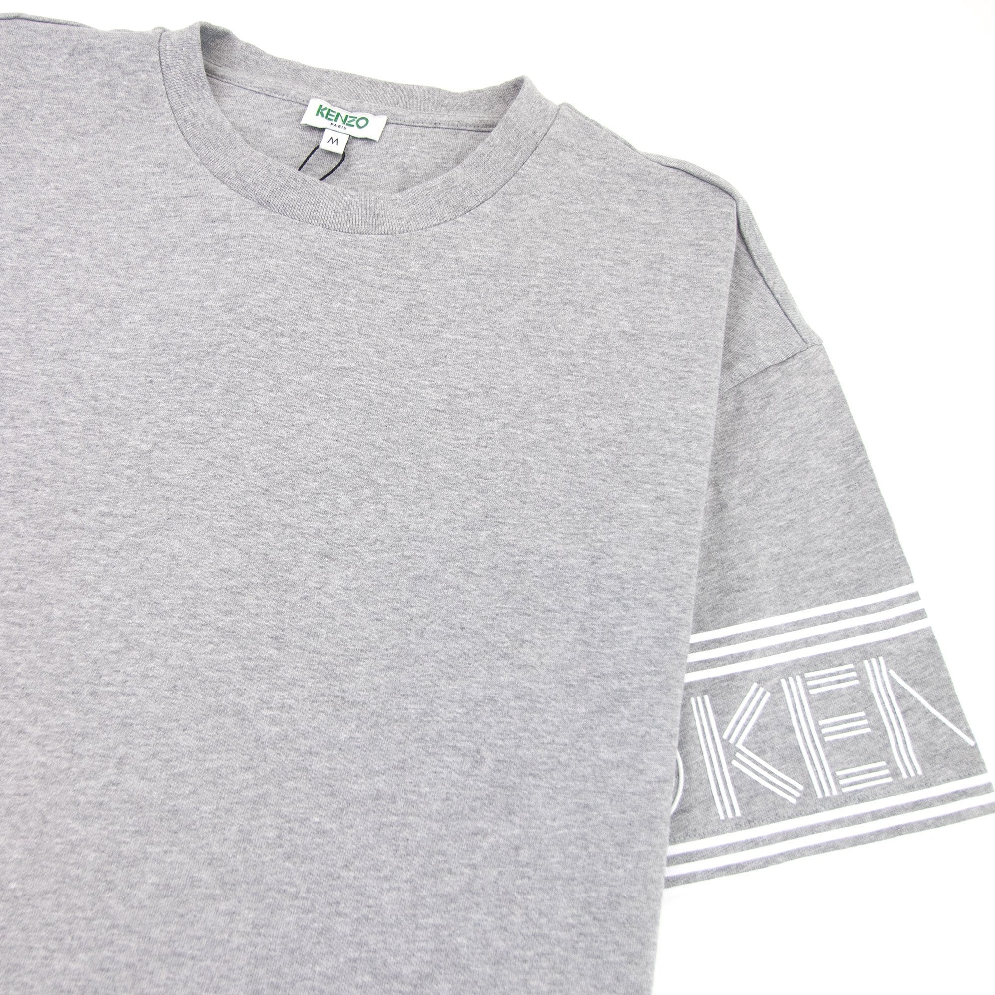 Kenzo Sleeve Logo T-shirt Grey