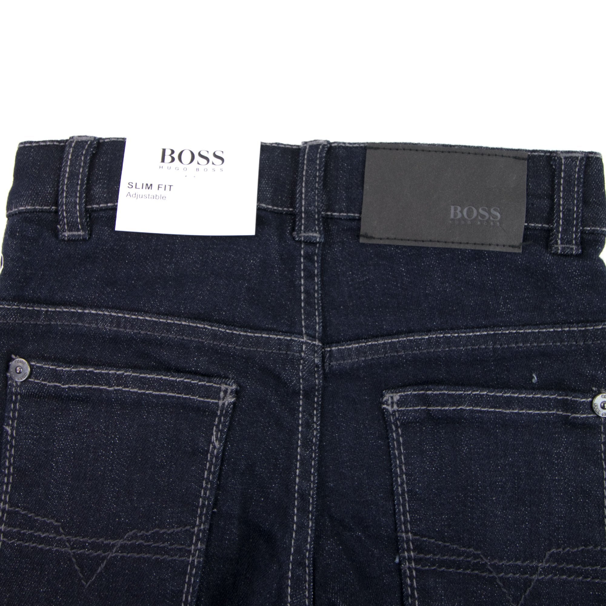 Hugo Boss Kids Raw Denim Slim Fit Jeans Denim