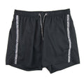 Emporio Armani Silver Side Logo Swim Shorts Black 00020