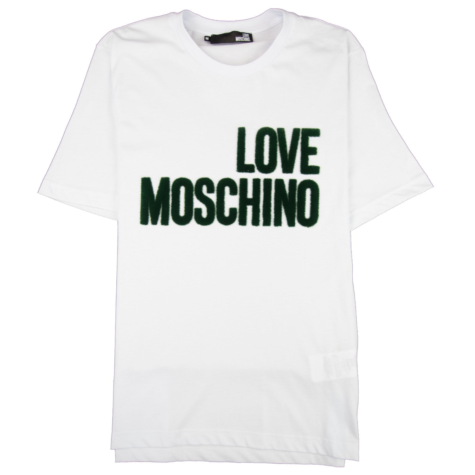 Love Moschino Grass Logo T-shirt White | ONU – Onu