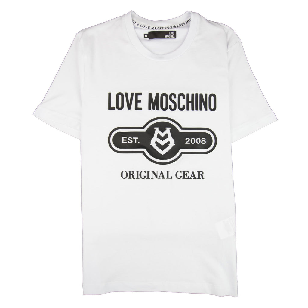 Love Moschino Original Gear T-shirt White