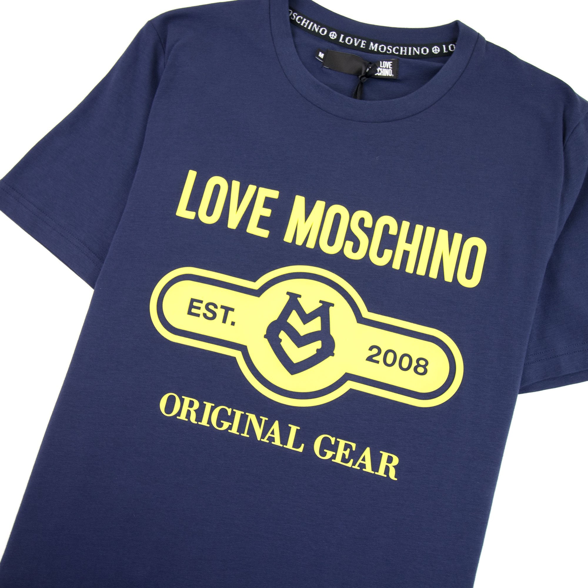 Love Moschino Original Gear T-shirt Navy Blue