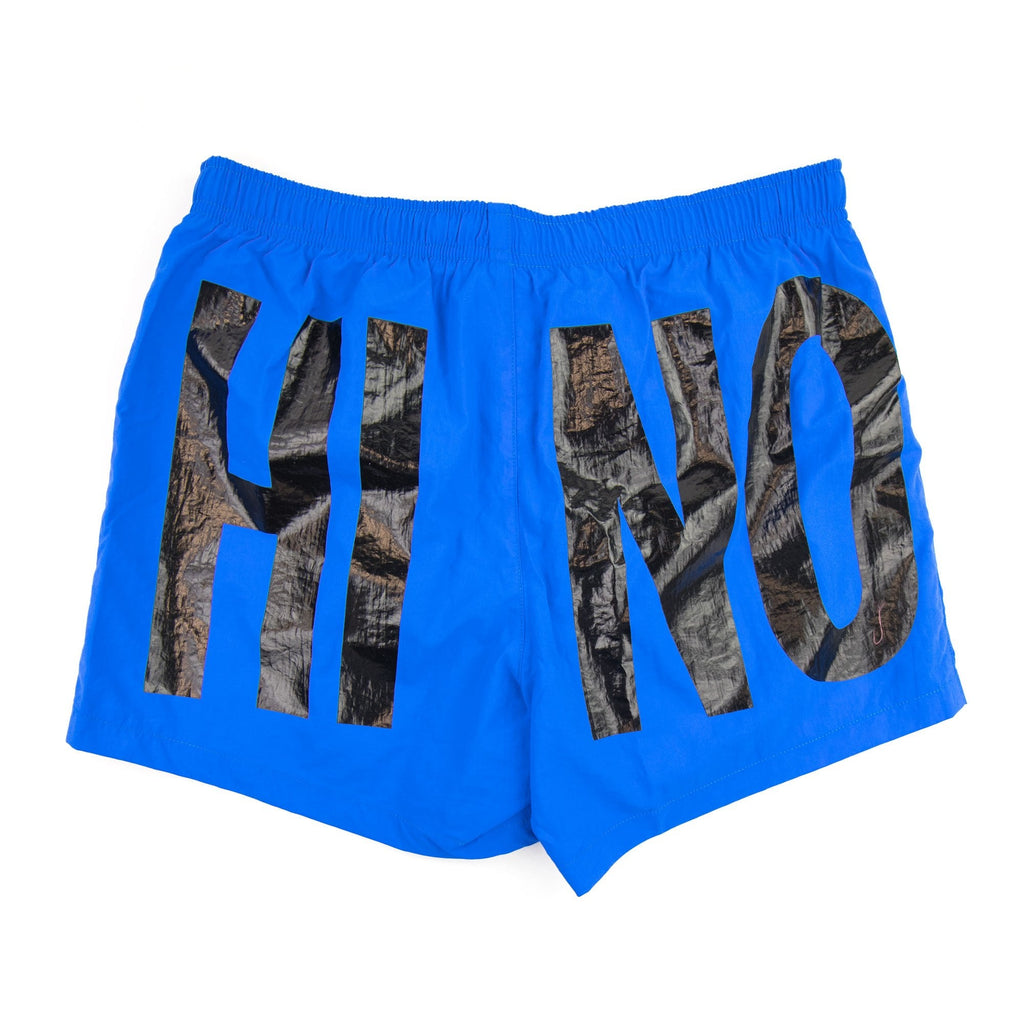 Love Moschino Logo Swim Shorts Blue 0278