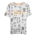 Hugo Boss Kids Skater Logo T-shirt Grey Marl