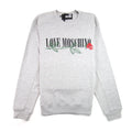 Love Moschino Rose Logo Sweatshirt Grey