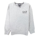 EA7 Junior Chest Logo Sweatshirt Grey