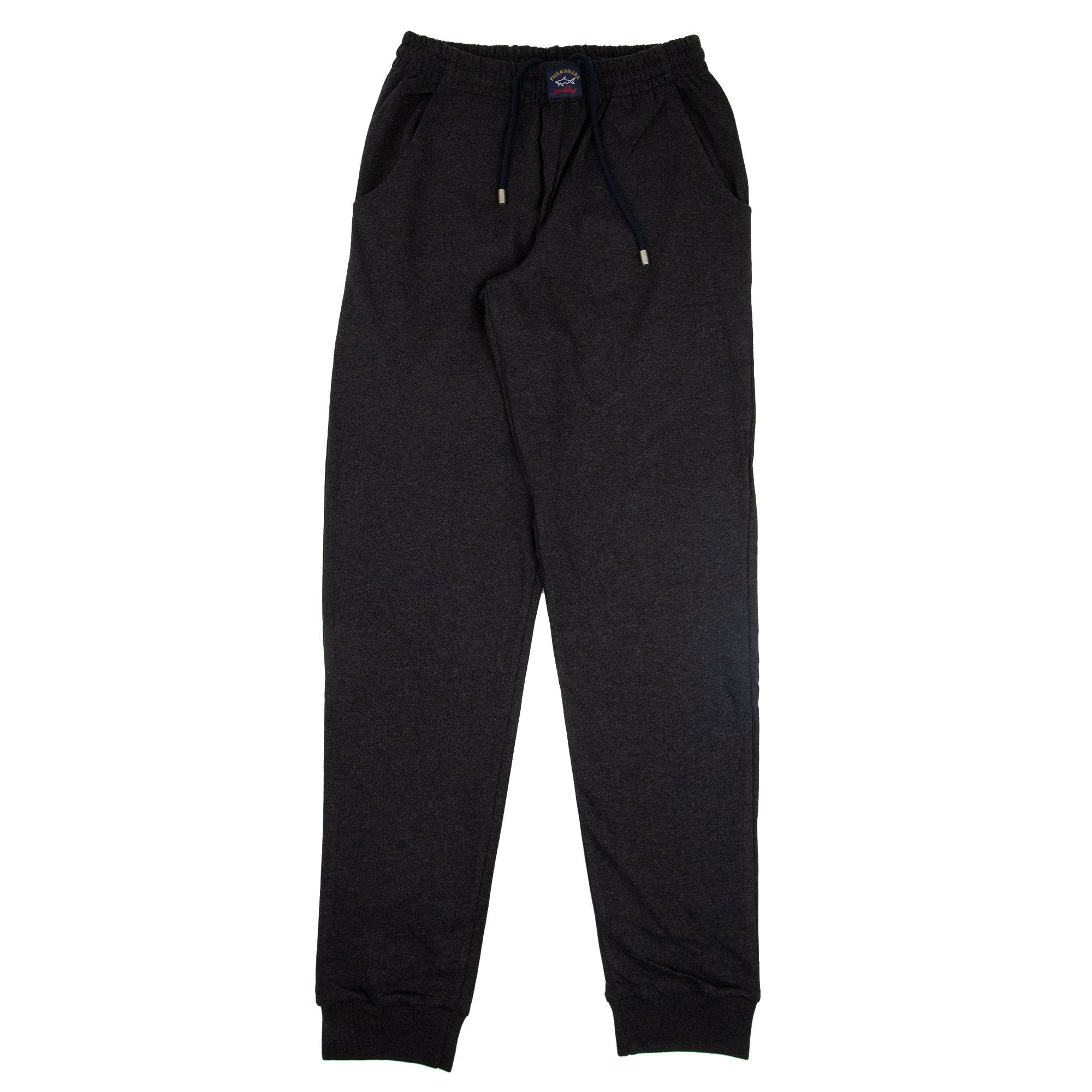 Paul And Shark Back Pocket Cuff Track Pants Dark Grey