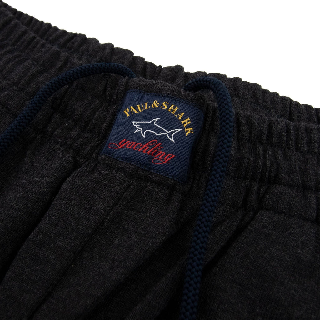 Paul And Shark Back Pocket Cuff Track Pants Dark Grey