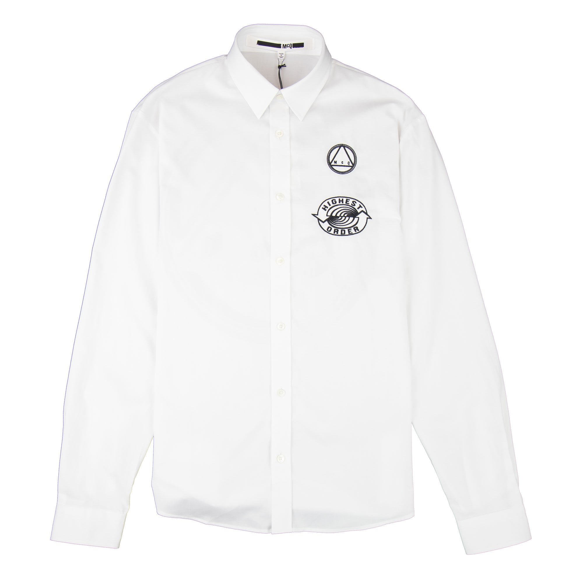 MCQ By Alexander McQueen Sheehan 20 Icon Sphere Shirt White