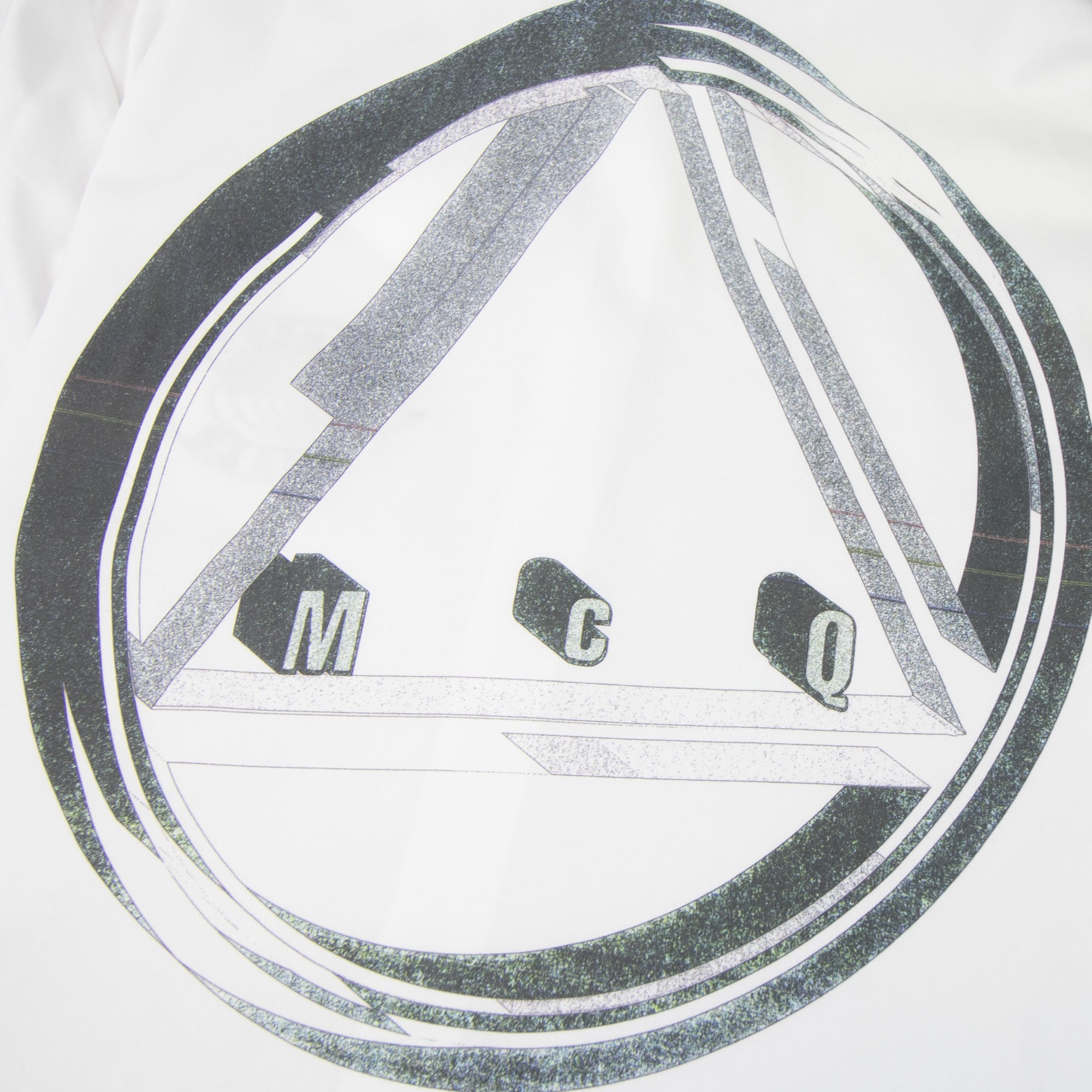 MCQ By Alexander McQueen Sheehan 20 Icon Sphere Shirt White
