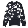 MCQ By Alexander McQueen Swallow Swarm Sweatshirt Black 1000