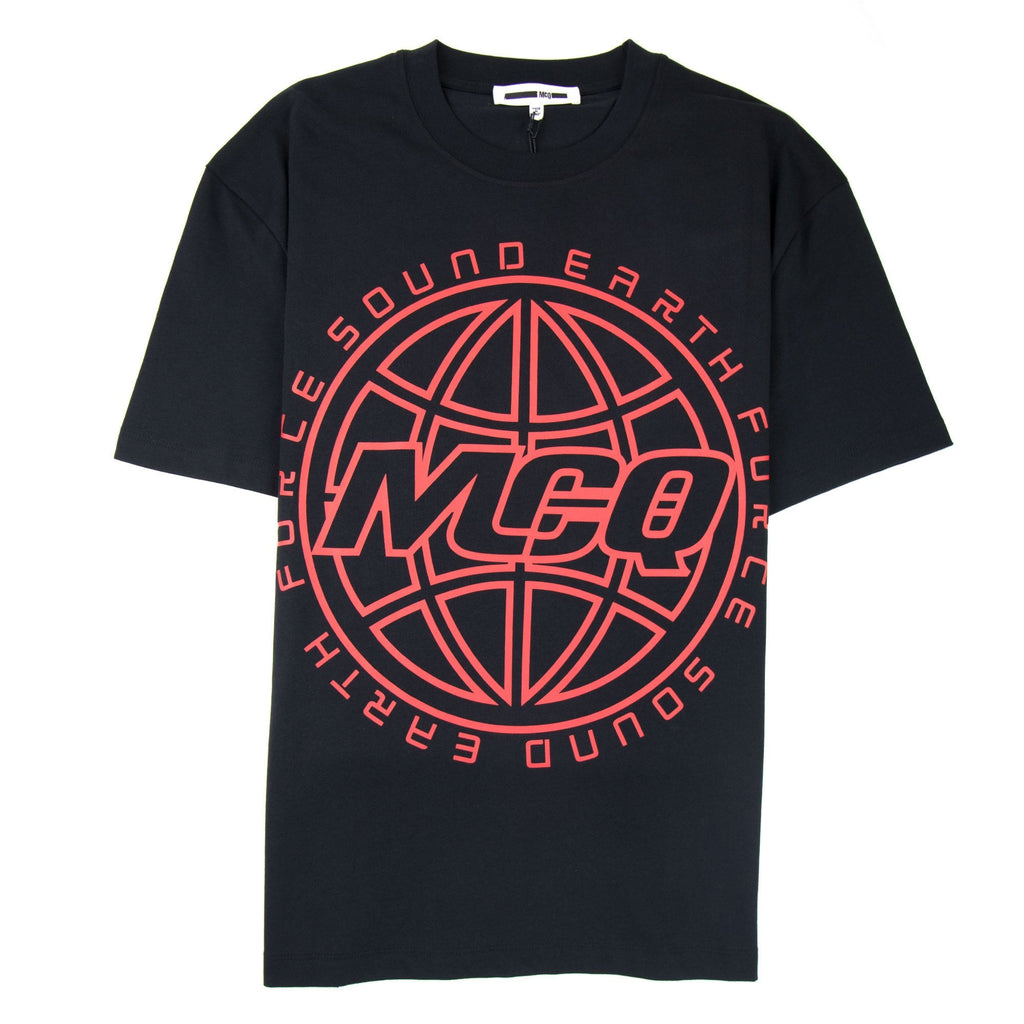 MCQ By Alexander McQueen MCQ Force Sound Earth T-shirt Black 1000