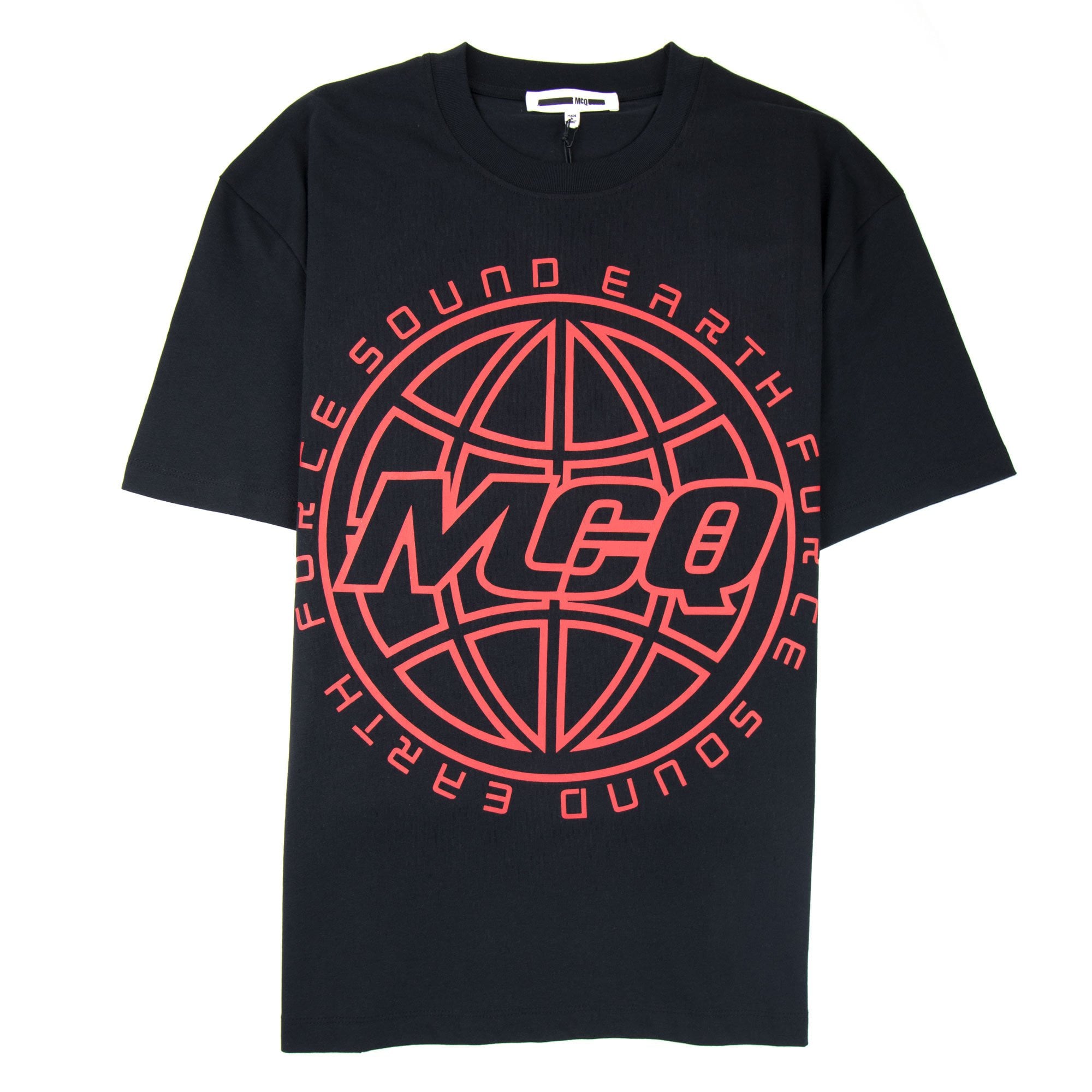 MCQ By Alexander McQueen MCQ Force Sound Earth T-shirt Black 1000
