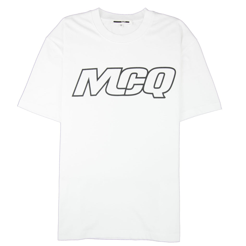 MCQ By Alexander McQueen Logo T-shirt White 9000