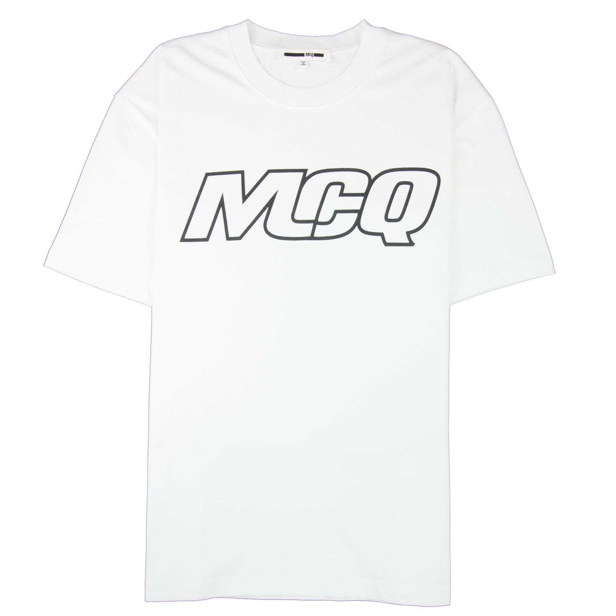MCQ By Alexander McQueen Logo T-shirt White 9000