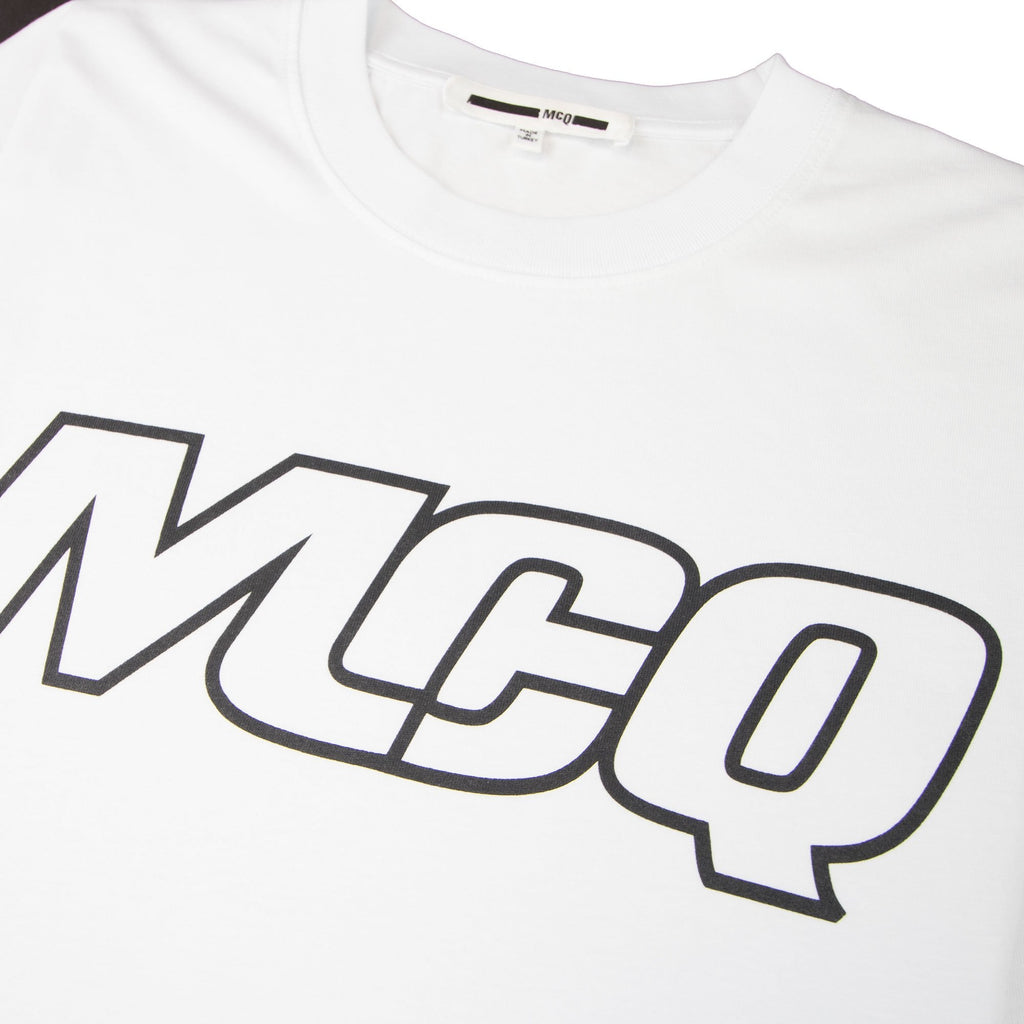 MCQ By Alexander McQueen Logo T-shirt White 9000
