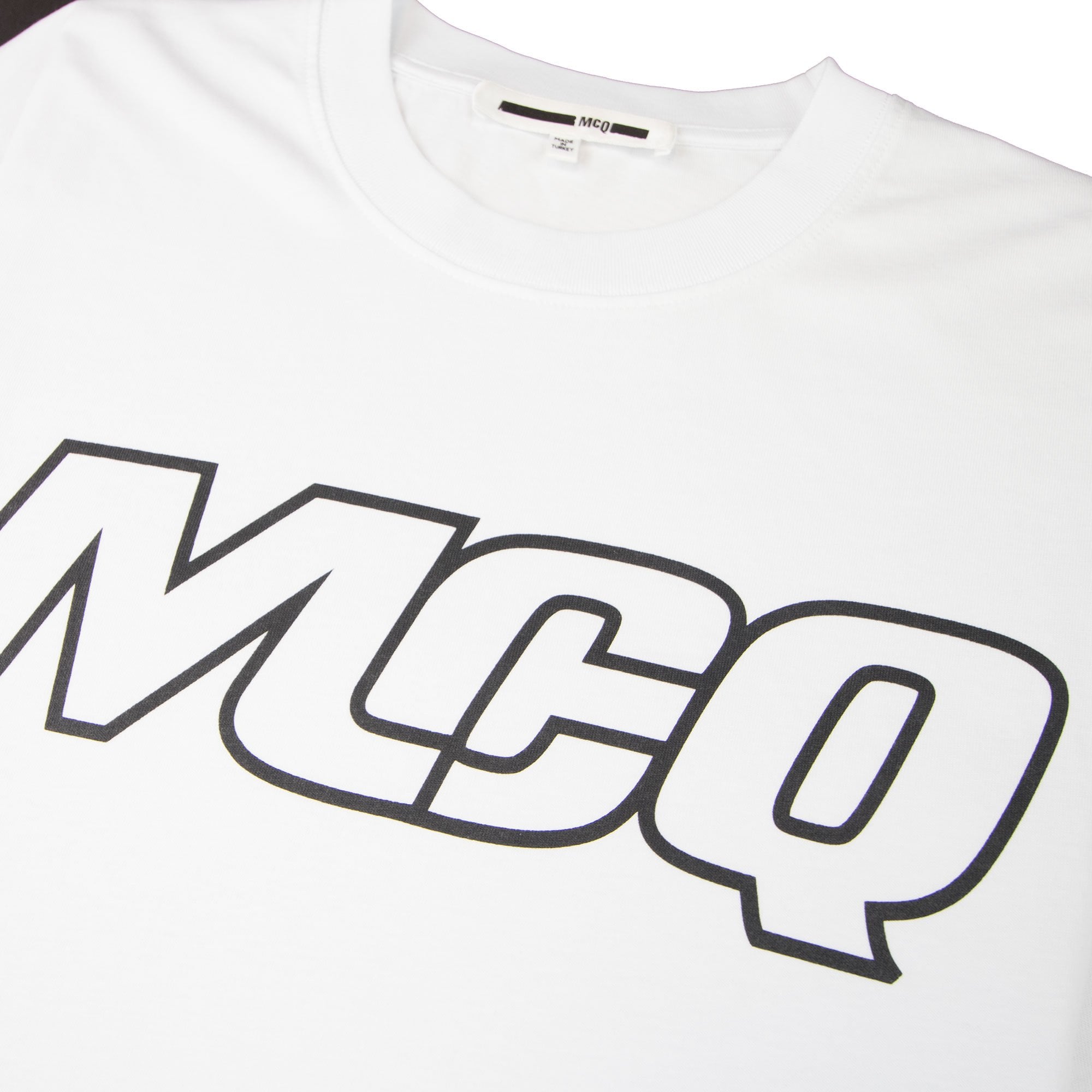 MCQ By Alexander McQueen Logo T-shirt White 9000