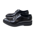 Alexander McQueen Calf Leather Lace Up Shoe Black