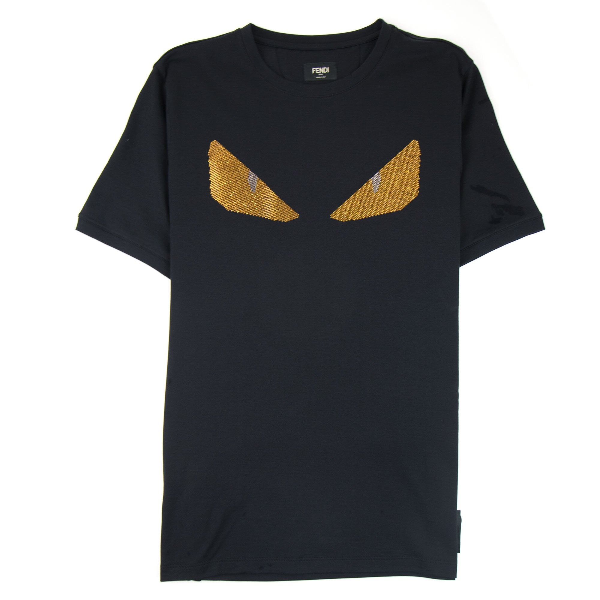 Fendi Diamante Bugs Eyes T-shirt Nero
