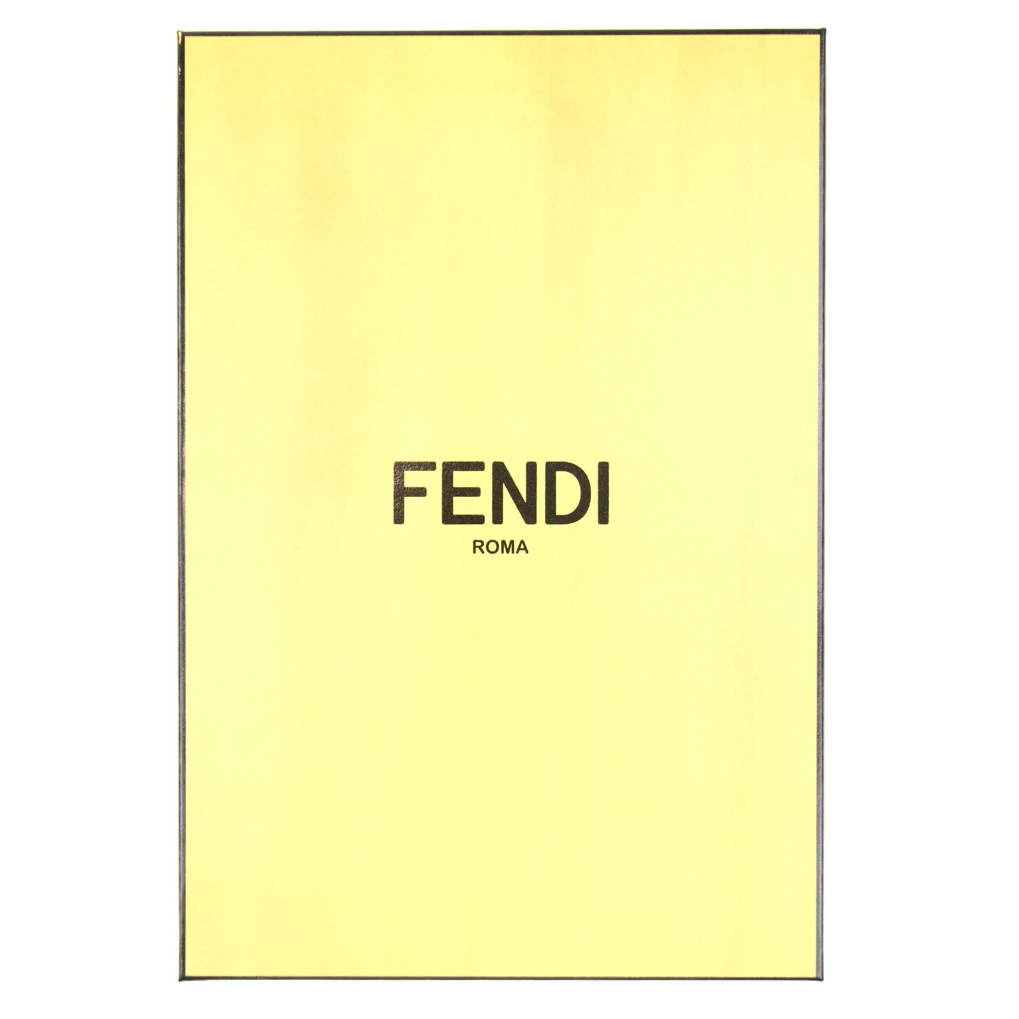 Fendi Bug Eye Sneaker Nero/yellow